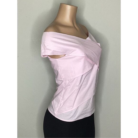 New. Bailey 44 pink Off-the-Shoulder Top. Size small. - Picture 5 of 10